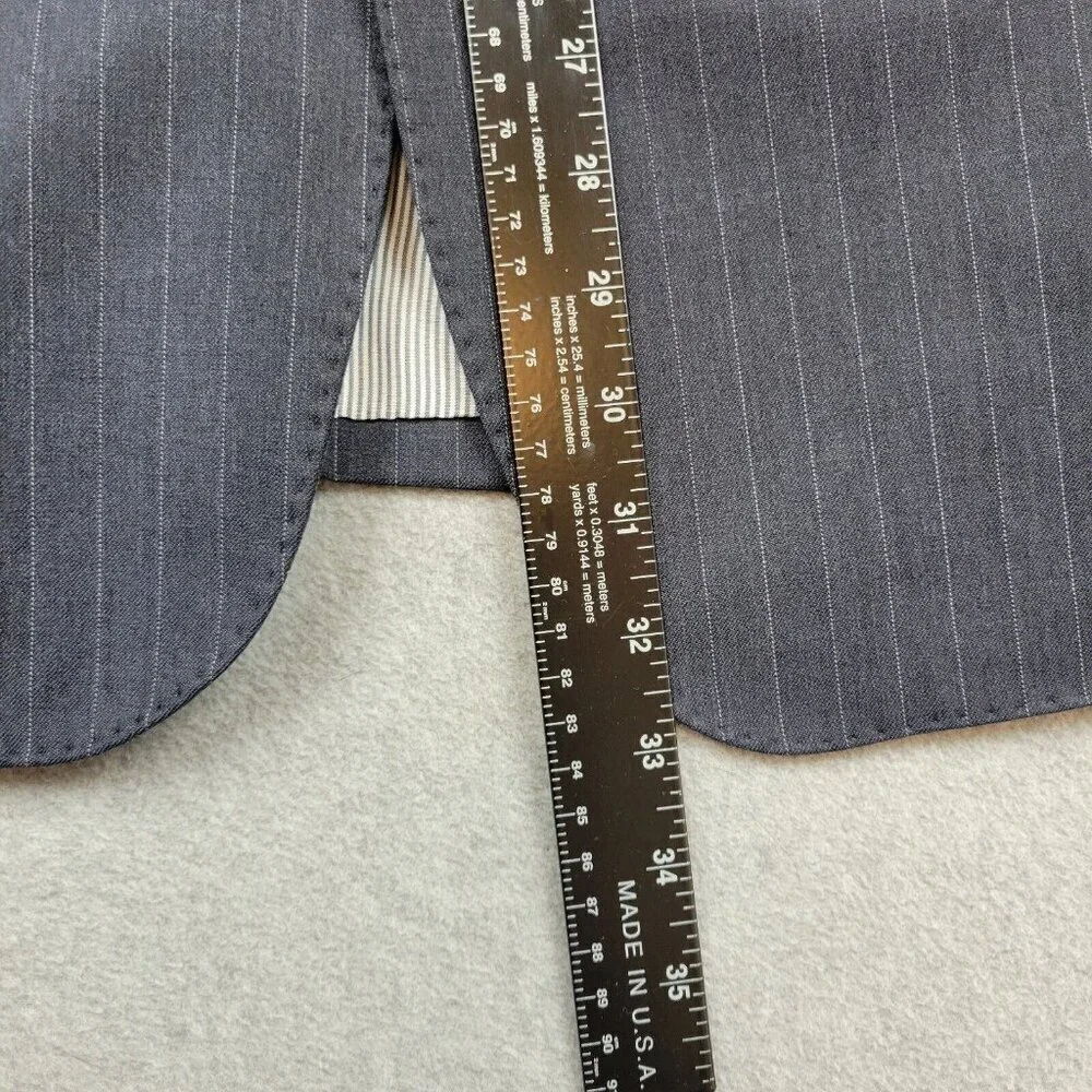 Brooks Brothers Blazer Mens 46 R Explorer Regent Fit Sports Coat Navy Bl…‎